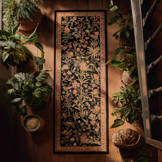 Midnight Botanica Runner Carpet NCU0LDH585