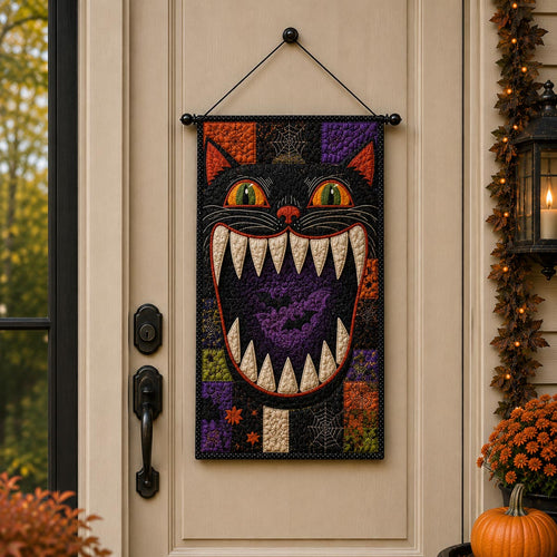 Midnight Chomper Quilted Door Banner NCU0DV2262