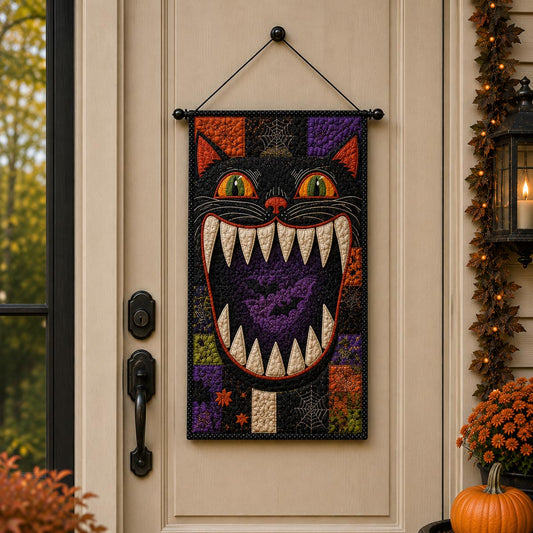 Midnight Chomper Quilted Door Banner NCU0DV2262