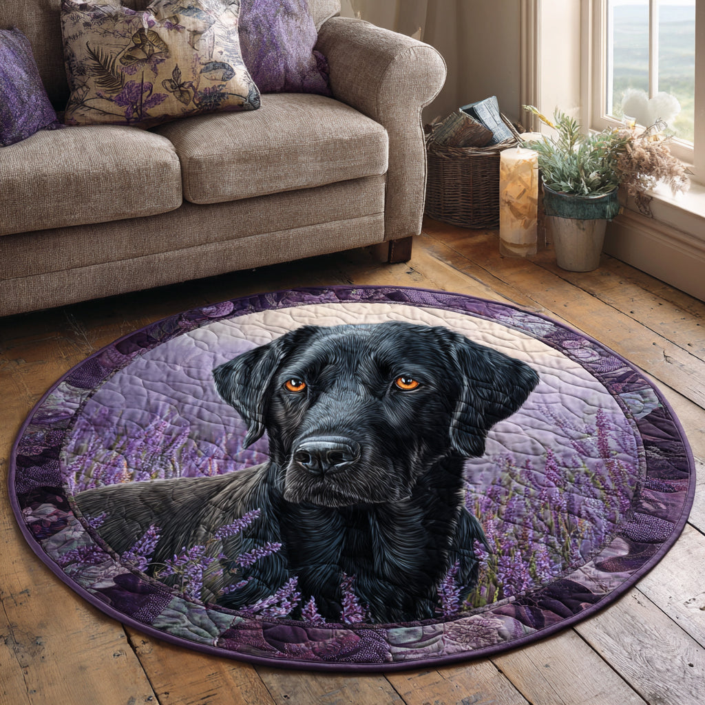 Midnight Companion Quilted Round Mat NCU0DV1192