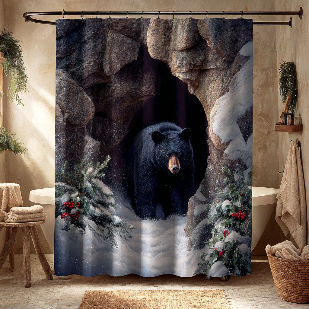 Midnight Den Shower Curtain NCU0NTV909