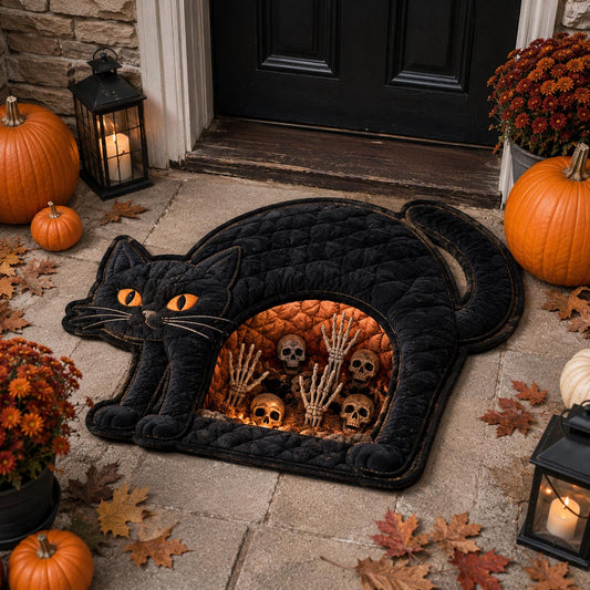 Midnight Familiar Custom Shape Doormat NCU0DV2310