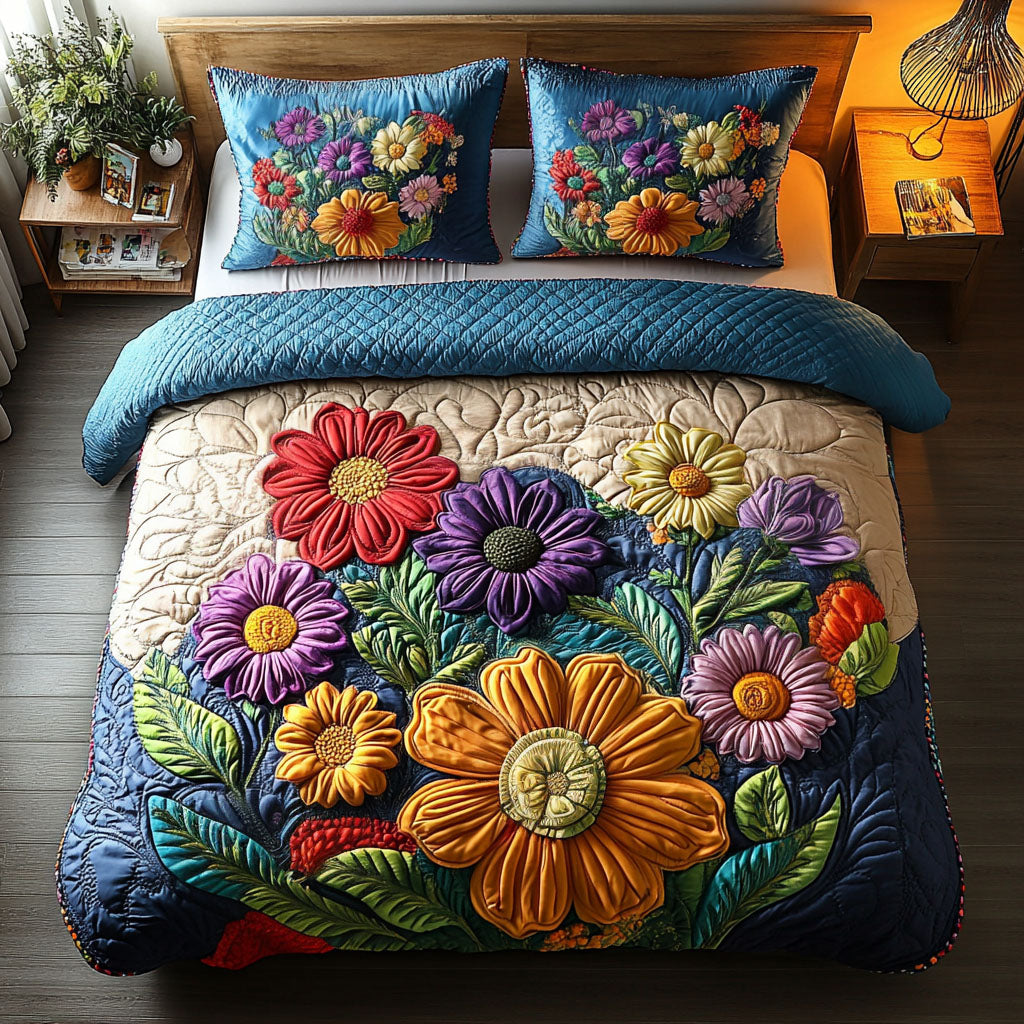 Midnight Garden Glory Duvet Cover Set NCU0NNT493