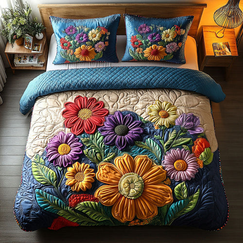 Midnight Garden Glory Duvet Cover Set NCU0NNT493