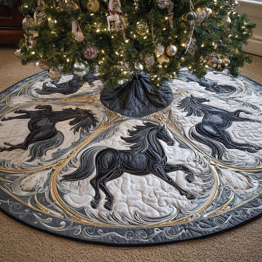 Midnight Grace Quilted Tree Skirt NCU0NXD641