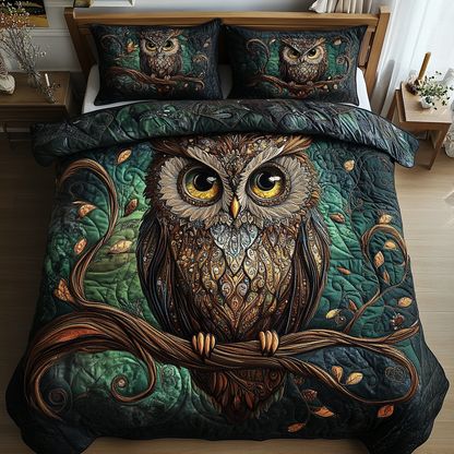 Midnight Hoot Duvet Cover Set NCU0DDK289