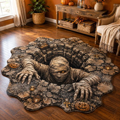 Midnight Lurker Custom Shape Area Rug NCU0NTD2190