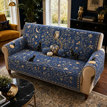 Midnight Magic Quilted Sofa Cover NCU0NTD2140