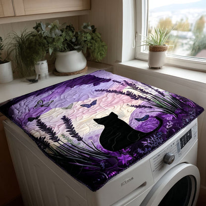 Midnight Meadow Quilted Washer and Dryer Cover NCU0PTT932
