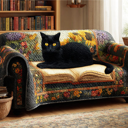 Midnight Page Keeper Quilted Sofa Cover NCU0NTD903