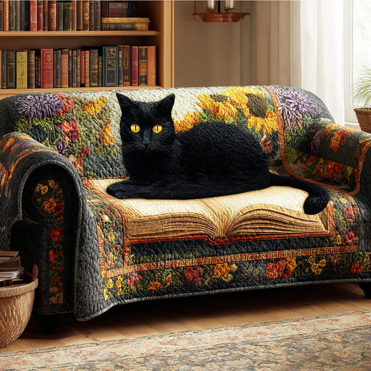 Midnight Page Keeper Quilted Sofa Cover NCU0NTD903