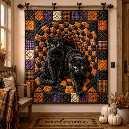 Midnight Portal Quilted Blanket NCU0NTD2056