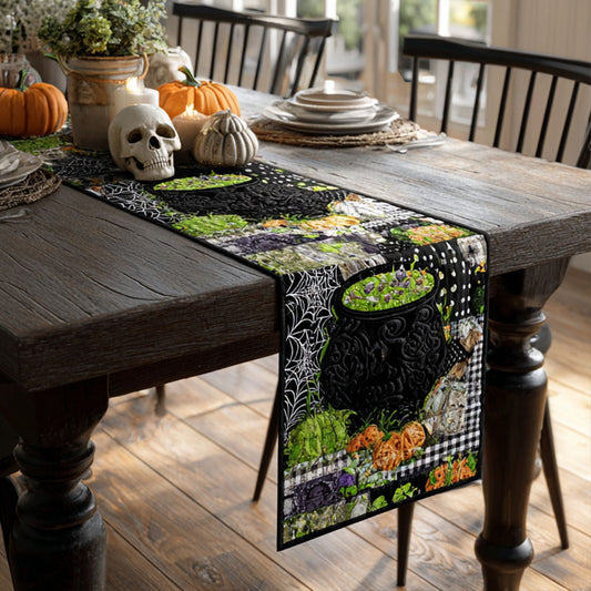 Midnight Potion Quilted Table Runner NCU0PTT3264