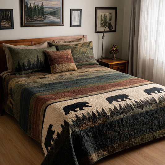 Midnight Range Quilt Quilted Blanket NCU0LDH763
