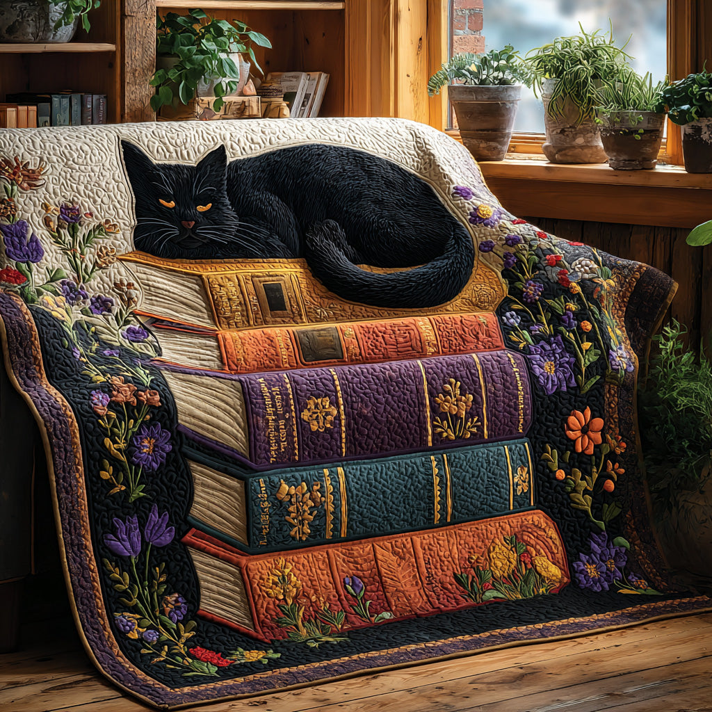 Midnight Reader Quilted Blanket NCU0PVL778