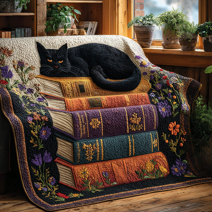 Midnight Reader Quilted Blanket NCU0PVL778