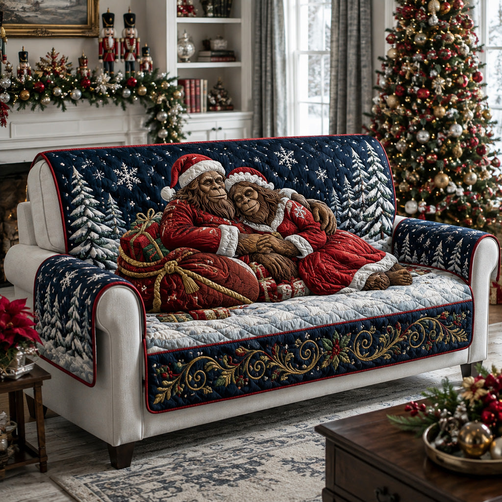 Midnight Romance Bigfoot Quilted Sofa Cover NCU0HNH1256