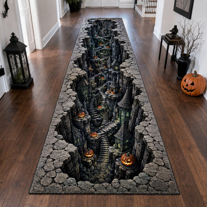 Midnight Village Descent Runner Carpet NCU0PVL975