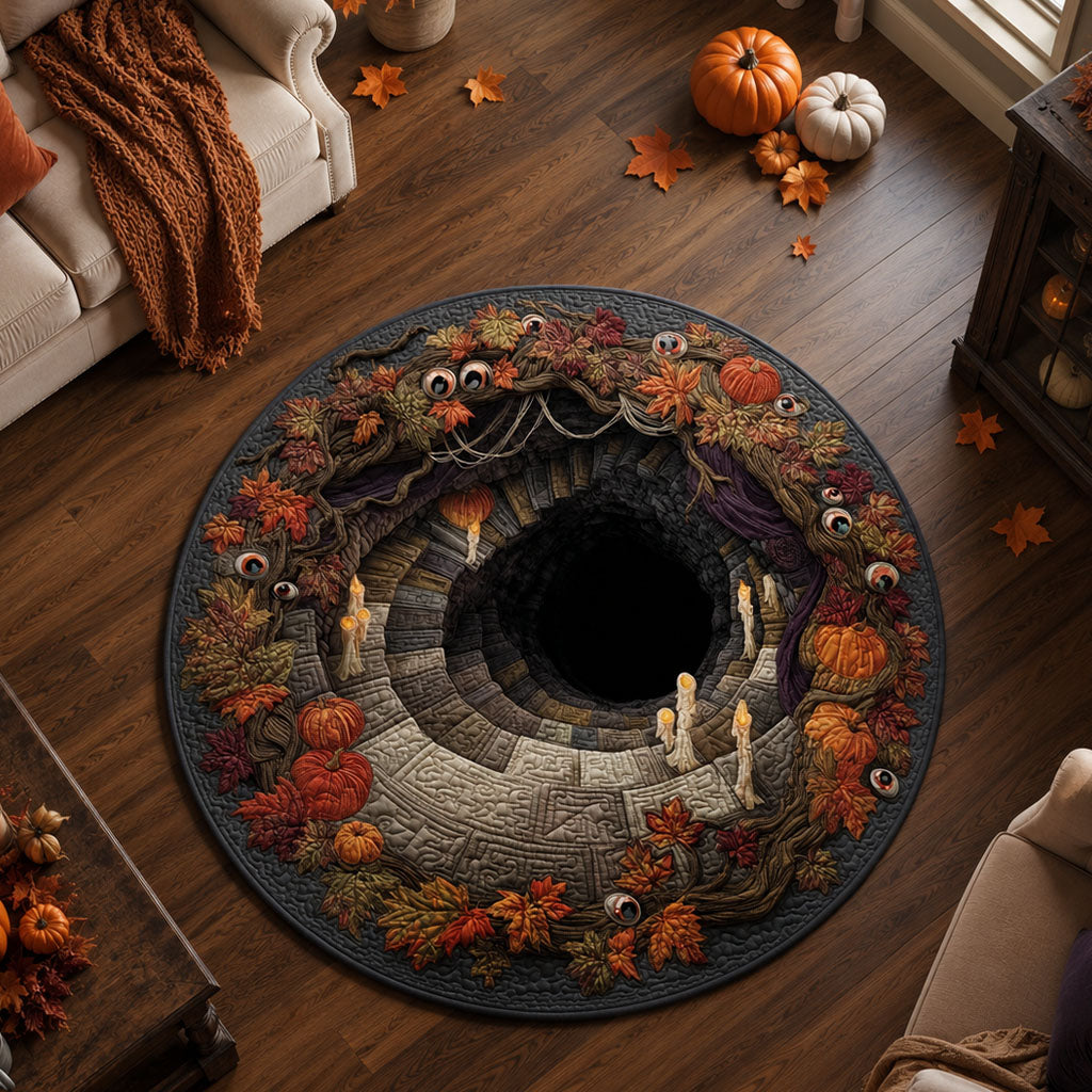 Midnight Watch Quilted Round Mat NCU0PTT3233