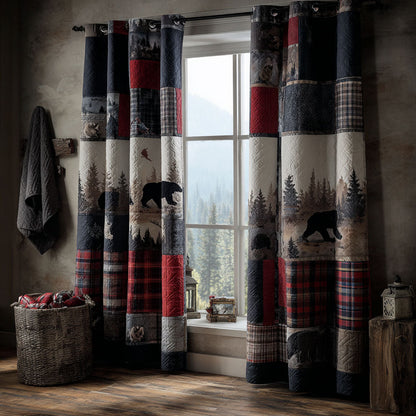 Misty Morning Quilted Curtains NCU0PTT2060