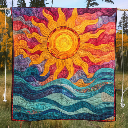 Sunshine Parade Quilted Blanket NCU0VL675