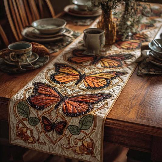 Monarch Grace Quilted Table Runner NCU0DQQ0354