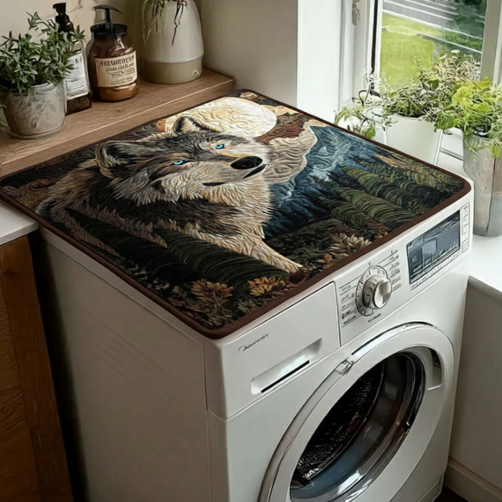 Moonlight Howl Quilted Washer and Dryer Cover NCU0PTT1745