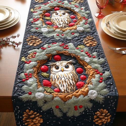 Moonlight Perch Quilted Table Runner NCU0NTD684