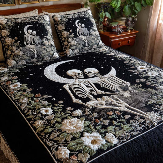 Moonlit Love 3-Piece Quilted Bedding Set NCU0NNT2657