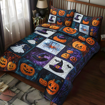 Moonlit Magic 3-Piece Quilted Bedding Set NCU0PT934