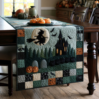 Moonlit Manor Quilted Table Runner NCU0PTT3265