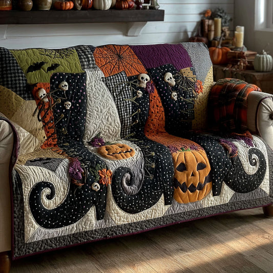 Moonlit Witch Quilted Sofa Cover NCU0PTT3251