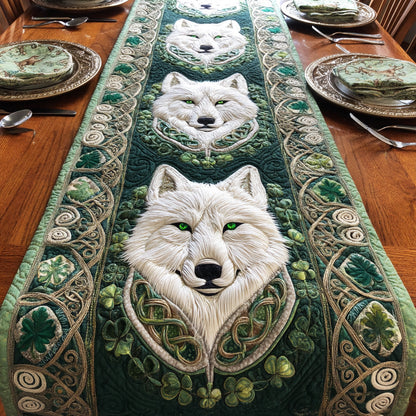 Moonwolf Knot Trail Quilted Table Runner NCU0NTD841