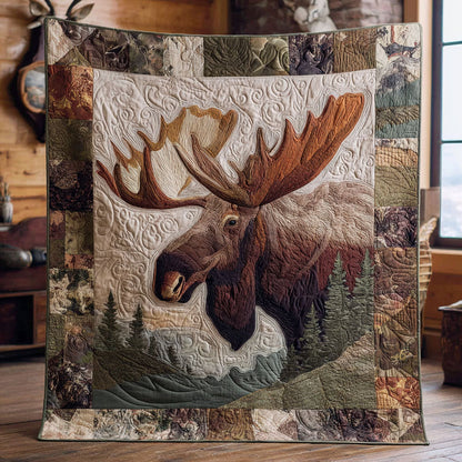 Moose Haven Quilted Blanket NCU0PTT1682