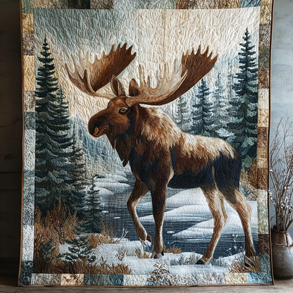 Moose Trail Quilted Blanket NCU0DDK1419