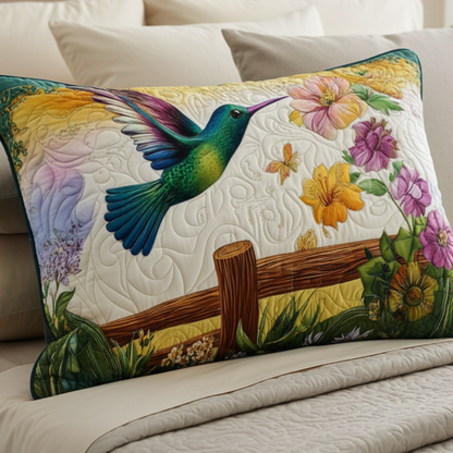 Morning Flutter Quilted Bedding Pillow Case NCU0NNT1982
