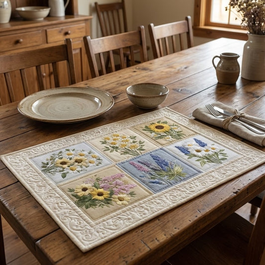 Morning Garden Quilted Place Mat NCU0DV2002