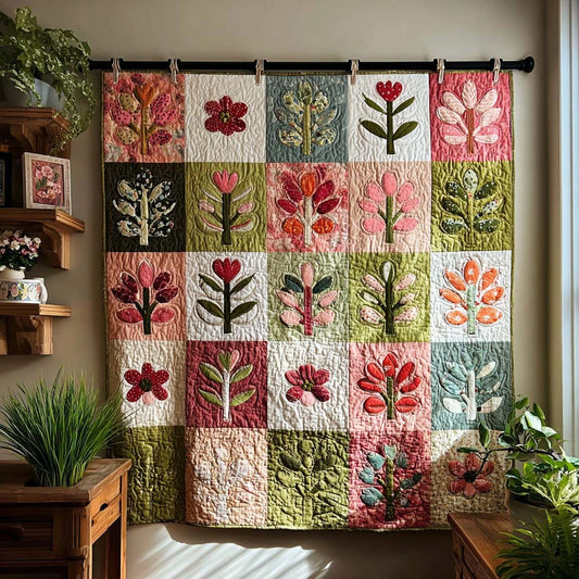 Morning Garden Quilted Blanket NCU0DQQ0327