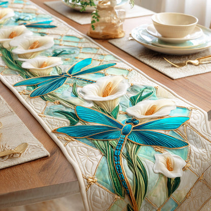 Morning Glow Drift Quilted Table Runner NCU0NTD819