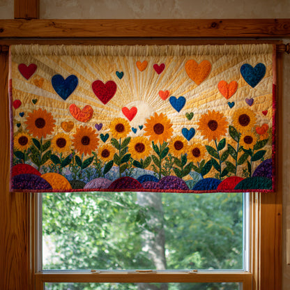 Morning Glow Quilted Valance NCU0PVL472