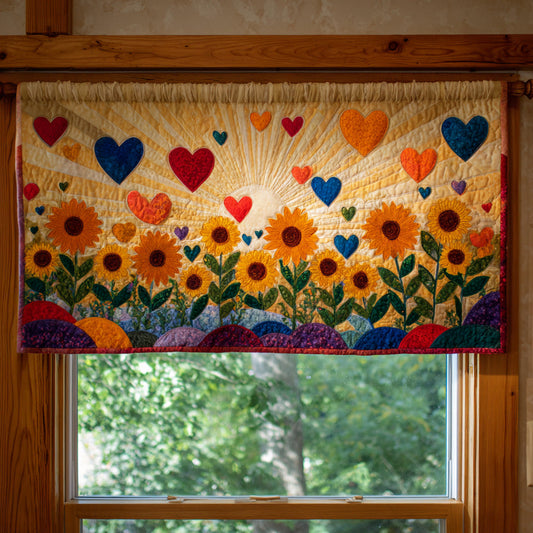 Morning Glow Quilted Valance NCU0PVL472