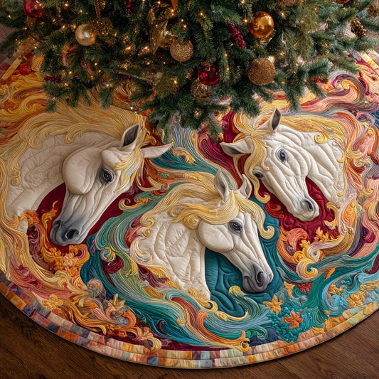 Morning Radiance Quilted Tree Skirt NCU0NXD649