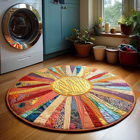 Morning Shine Quilted Round Mat NCU0DDK754