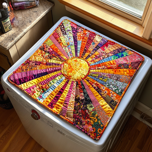 Morning Shine Quilted Washer and Dryer Cover NCU0DDK780