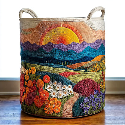 Morning Valley Quilted Laundry Basket NCU0DDK2021