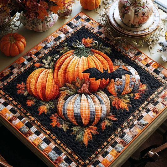 Mosaic Patch Quilted Table Topper NCU0PTT849