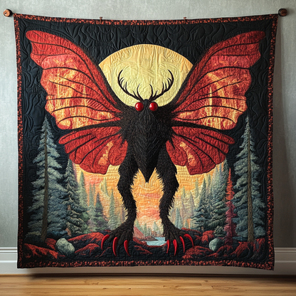 Mothman Prophecies Quilted Blanket NCU0DV119