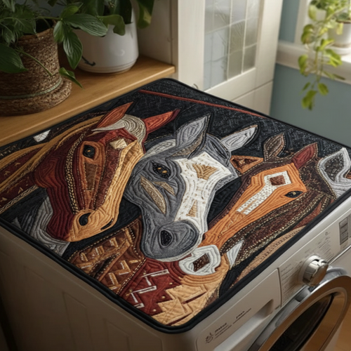 Mountain Trot Quilted Washer and Dryer Cover NCU0NNT2234