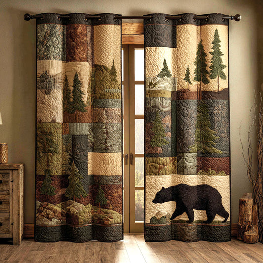 Mountain Bear Curtains NCU0NTV844