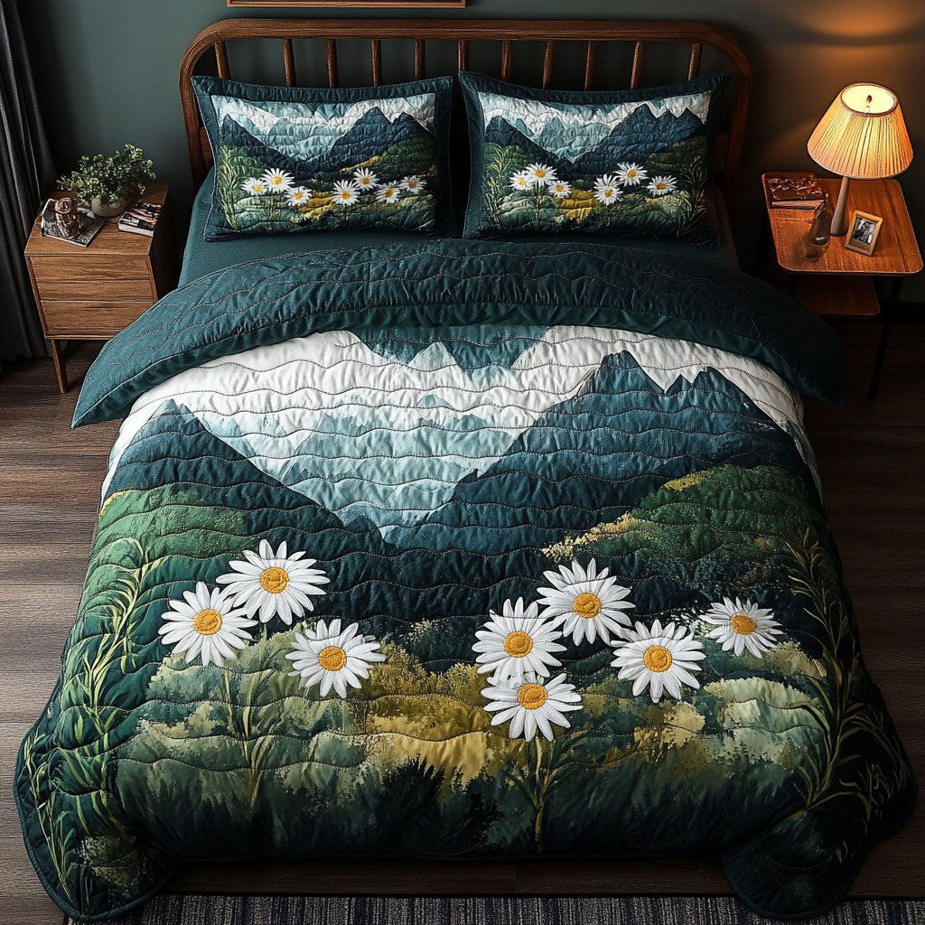 Mountain Bloomscape Duvet Cover Set NCU0NNT494